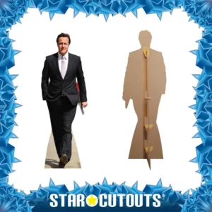 SC197 David Cameron (British Politician) Lifesize Cardboard Cutout Standee Frame