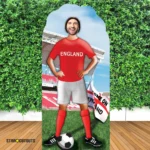 SC199 England Footballer World CupEuro Lifesize Stand-In Cardboard Cutout Standee Display