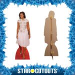 SC2012 Michelle Obama Lace Dress American Attorney Lifesize Cardboard Cutout Standee Frame