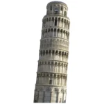 SC222 Leaning Tower of Pisa (Famous Landmark) Large Cardboard Cutout Standee