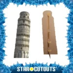 SC222 Leaning Tower of Pisa (Famous Landmark) Large Cardboard Cutout Standee Frame