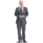 SC4075 Rishi Sunak (German Politician) Lifesize + Mini Cardboard Cutout Standee