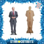 SC4075 Rishi Sunak (German Politician) Lifesize + Mini Cardboard Cutout Standee Frame