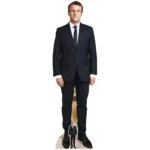 SC4076 Emmanuel Macron (French Politician) Lifesize + Mini Cardboard Cutout Standee