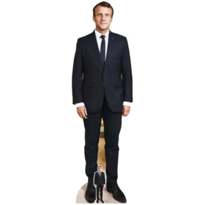 SC4076 Emmanuel Macron (French Politician) Lifesize + Mini Cardboard Cutout Standee