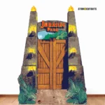 SC4079 Jurassic Park Entrance Sign Official Large + Mini Cardboard Cutout Standee Room