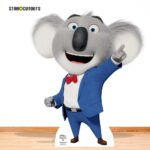 SC4081 Buster Moon Koala Sing 2 Lifesize Mini Cardboard Cutout Standee Room