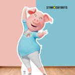 SC4082 Rosita Pig Sing 2 Official Lifesize Mini Cardboard Cutout Standee Wall
