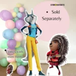 SC4083 Ash the Porcupine (Sing 2) Official Lifesize + Mini Cardboard Cutout Standee Party