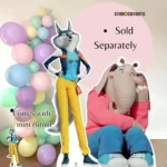 SC4086 Porsha Crystal the Wolf (Sing 2) Official Lifesize + Mini Cardboard Cutout Standee Party