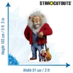 SC4087 Clay Calloway the Lion (Sing 2) Official Lifesize + Mini Cardboard Cutout Standee Size