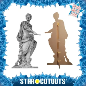 SC4147 Julius Caesar (Roman Statue) Lifesize + Mini Cardboard Cutout Standee Frame