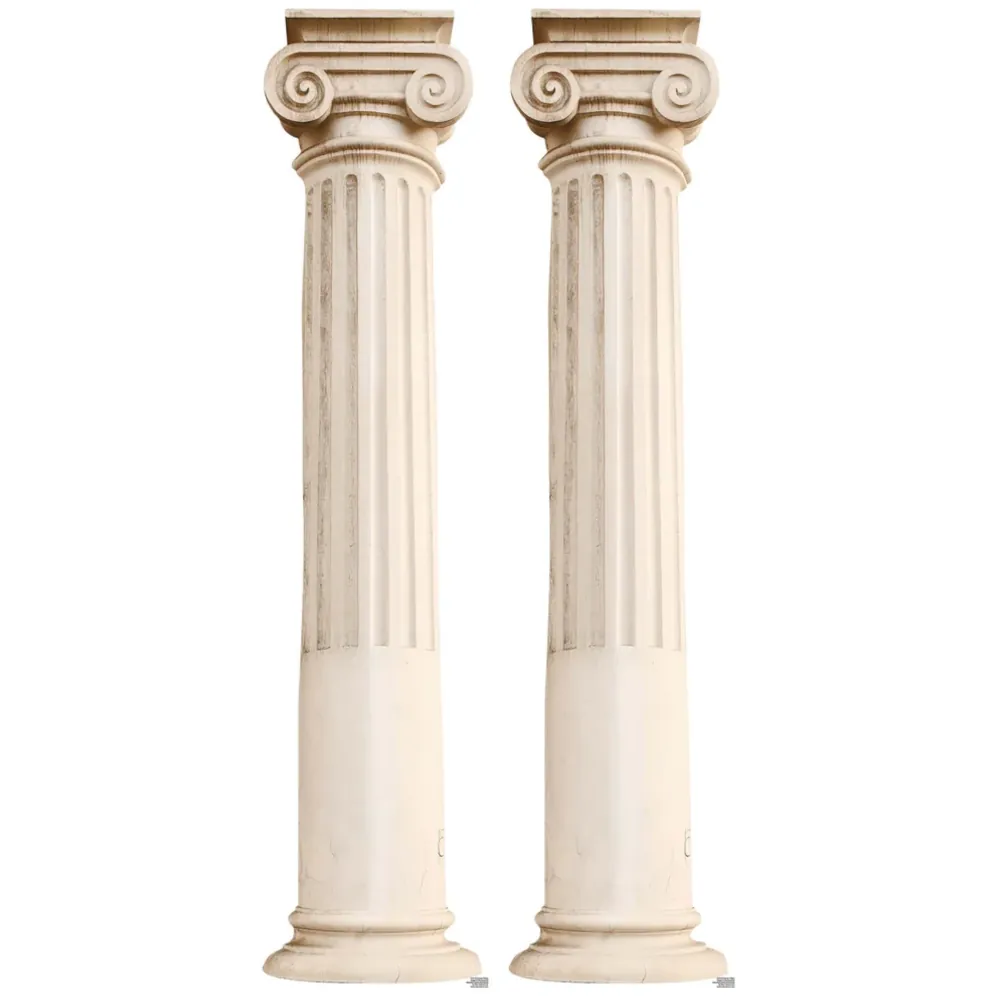 SC4150 Two Roman Pillars Large Cardboard Cutout Standee SC4150 Two Roman Pillars Large Cardboard Cutout Standee