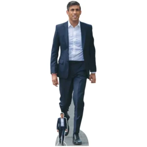SC4186 Rishi Sunak (British Politician) Lifesize + Mini Cardboard Cutout Standee