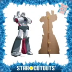 SC4928 Megatron (Transformers Animation) Official Lifesize + Mini Cardboard Cutout Standee Frame