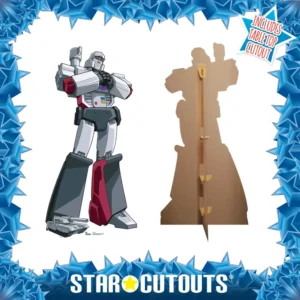 SC4928 Megatron (Transformers Animation) Official Lifesize + Mini Cardboard Cutout Standee Frame