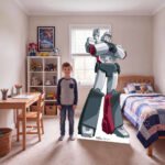 SC4928 Megatron (Transformers Animation) Official Lifesize + Mini Cardboard Cutout Standee Situ