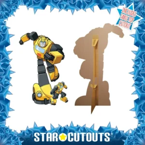 SC4929 Bumblebee (Transformers Animation) Official Large + Mini Cardboard Cutout Standee Frame