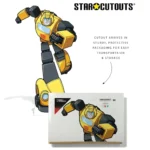 SC4929 Bumblebee (Transformers Animation) Official Large + Mini Cardboard Cutout Standee Packaging