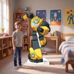 SC4929 Bumblebee (Transformers Animation) Official Large + Mini Cardboard Cutout Standee Situ