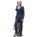 SC942 Theresa May (British Politician) Lifesize + Mini Cardboard Cutout Standee