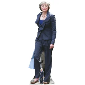 SC942 Theresa May (British Politician) Lifesize + Mini Cardboard Cutout Standee
