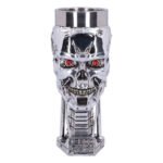 Terminator 2: Judgement Day - T-800 Head Silver Finish Collectable Goblet (19.5cm) - Image 7