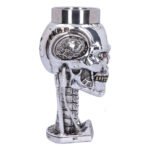 Terminator 2: Judgement Day - T-800 Head Silver Finish Collectable Goblet (19.5cm) - Image 5
