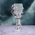 Terminator 2: Judgement Day - T-800 Hand Silver Finish Goblet Wine Glass (20cm)