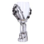 Terminator 2: Judgement Day - T-800 Hand Silver Finish Goblet Wine Glass (20cm) - Image 7
