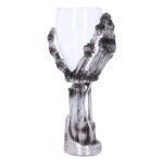 Terminator 2: Judgement Day - T-800 Hand Silver Finish Goblet Wine Glass (20cm) - Image 4
