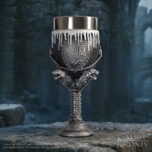 Game of Thrones - House Stark Collectable Resin Goblet (19.5cm)