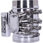 Terminator 2: Judgement Day - T-800 Hand Silver Finish Collectable Resin Tankard (14.6cm) - Image 4
