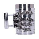 Terminator 2: Judgement Day - T-800 Hand Silver Finish Collectable Resin Tankard (14.6cm) - Image 7