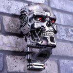 Terminator 2: Judgement Day - T-800 Head Silver Finish Resin Bottle Opener (18.2cm)