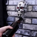 Terminator 2: Judgement Day - T-800 Head Silver Finish Resin Bottle Opener (18.2cm) - Image 2