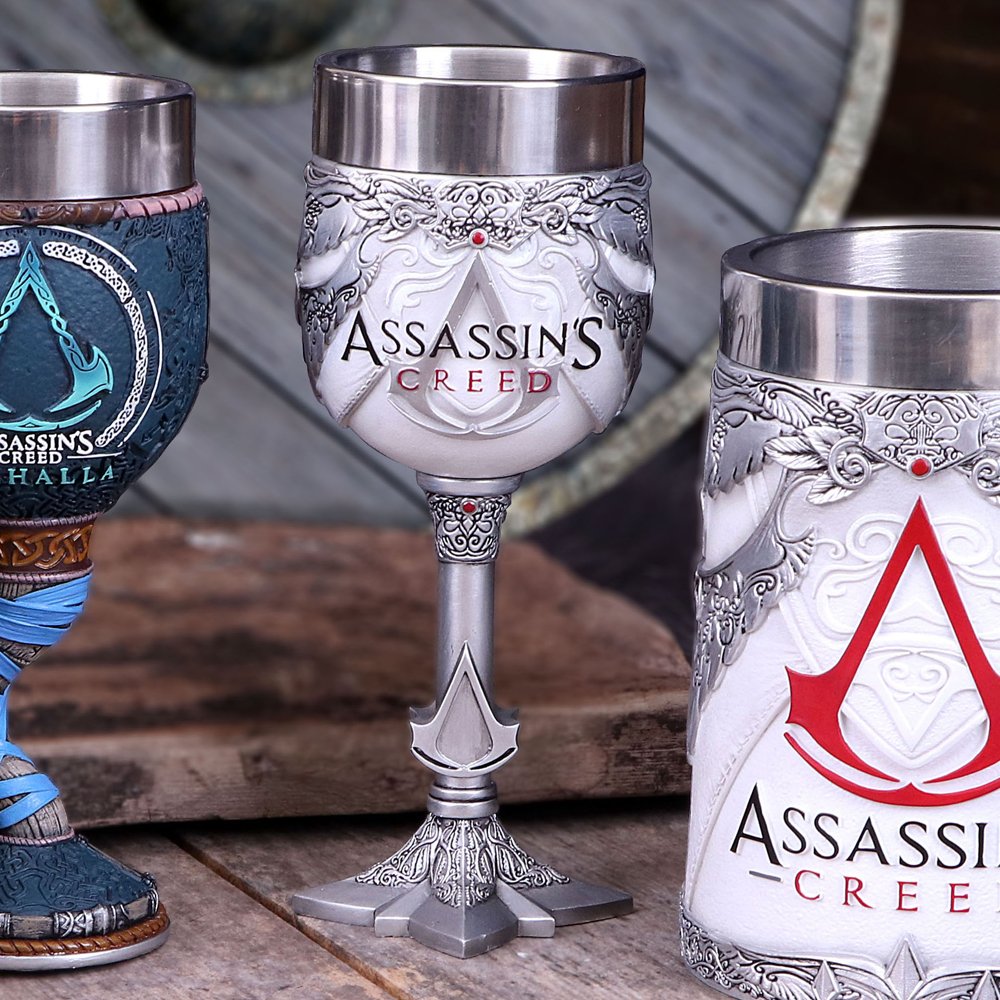Assassin's Creed - The Creed White Collectable Resin Goblet (19.5cm) - Image 2