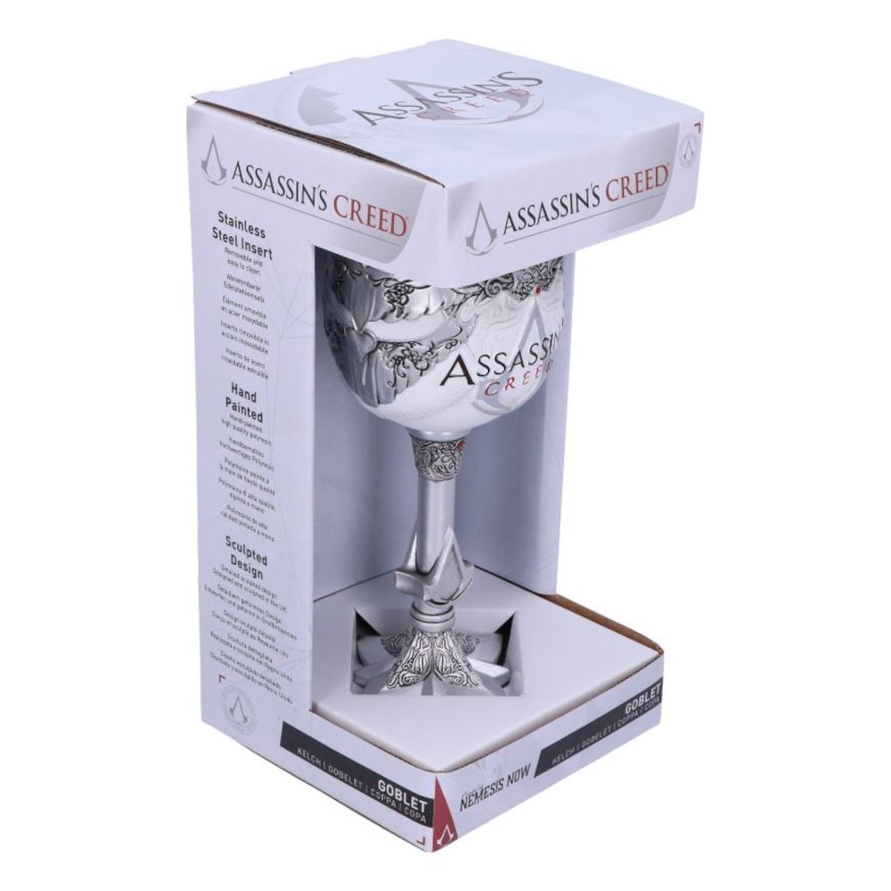 Assassin's Creed - The Creed White Collectable Resin Goblet (19.5cm) - Image 9