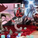 Dungeons & Dragons - Fantasy Role Play Die D20 Collectable Resin Goblet (19.5cm)