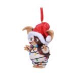 Gremlins - Gizmo Wrapped In Fairy Lights Hanging Festive Decorative Ornament - Image 4