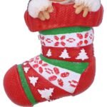 Gremlins - Gizmo In Stocking Hanging Festive Decorative Ornament (12cm) - Image 2
