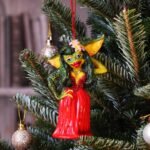 Gremlins - Greta Female Red Dress Gremlin Hanging Festive Decorative Ornament (13cm)