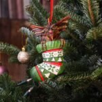 Gremlins - Mohawk In Stocking Hanging Festive Decorative Ornament (12cm)