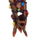 Gremlins - Mohawk Wrapped In Fairy Lights Hanging Festive Decorative Ornament (13.5cm) - Image 3
