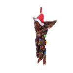 Gremlins - Mohawk Wrapped In Fairy Lights Hanging Festive Decorative Ornament (13.5cm) - Image 5