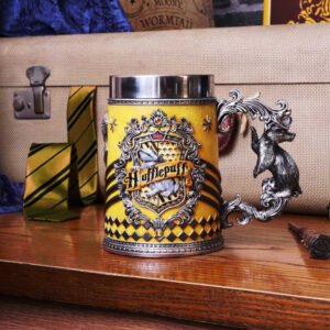 Harry Potter - Hufflepuff Hogwarts House Collectable Resin Tankard (15.5cm)