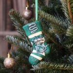 Harry Potter - Slytherin Stocking Hanging Festive Ornament (9.5cm)