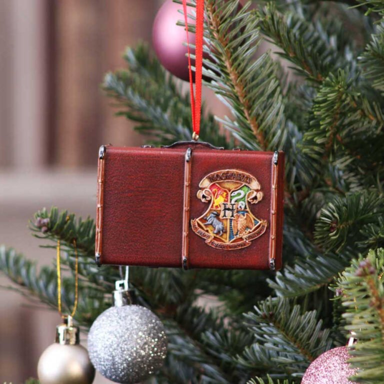 Harry Potter - Hogwarts Suitcase Trunk Hanging Festive Ornament (5.5cm)