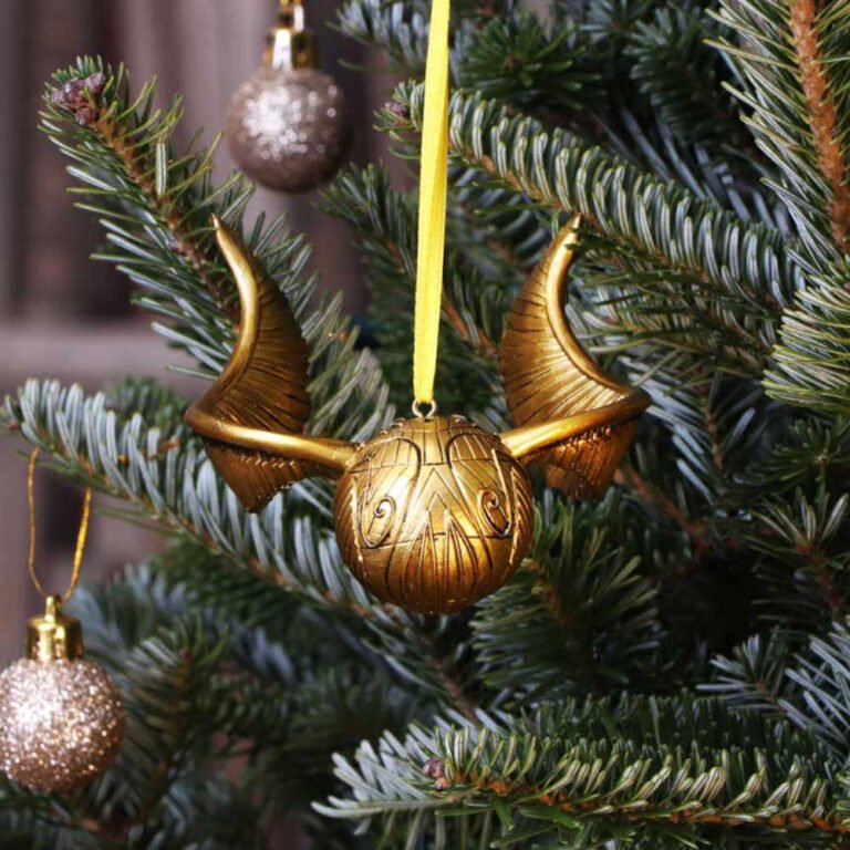 Harry Potter - Golden Snitch Quidditch Hanging Festive Ornament