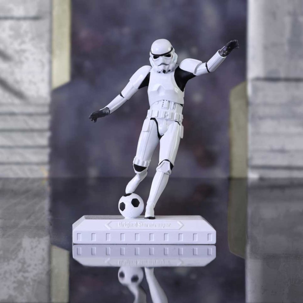b5870v2 Original Stormtrooper - Back of the Net Footballer Collectable Resin Figurine (17cm) Original Stormtrooper - Back of the Net Footballer Collectable Resin Figurine (17cm) - Image 1